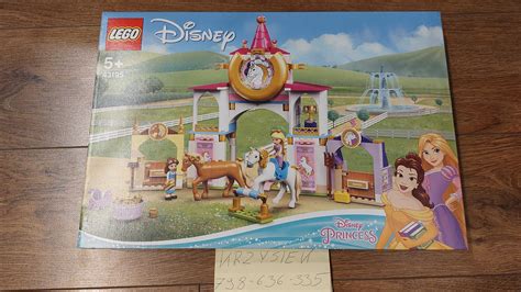 LEGO 43195 Disney Królewskie stajnie Belli i Roszpunki nowe