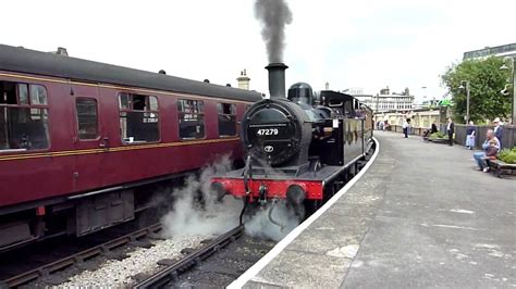 KWVR Steam Gala 47279 Departs Keighley YouTube