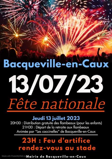 F Te Nationale Bacqueville En Caux