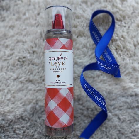 Original Bath Body Works USA Gingham LOVE Fine Fragrance Mist Lazada PH