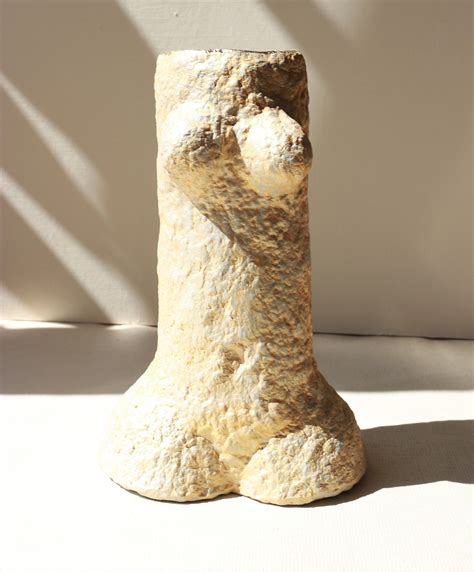 Naked Body Paper Mache Artwork Light Paper Pulp Vase Female Nude Torso Decorative Recycled