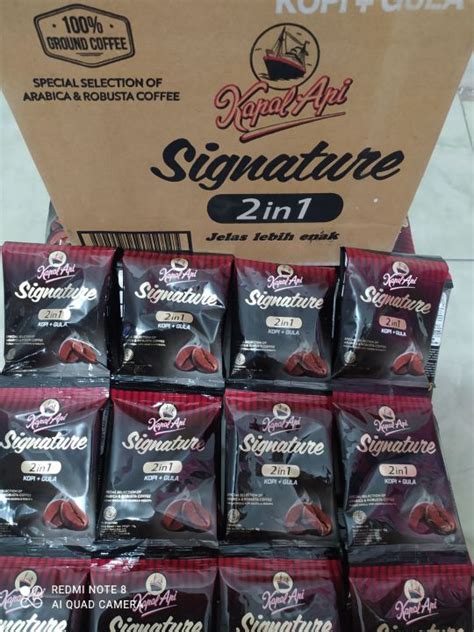 Kapal Api Signature In Sachet Lazada Indonesia