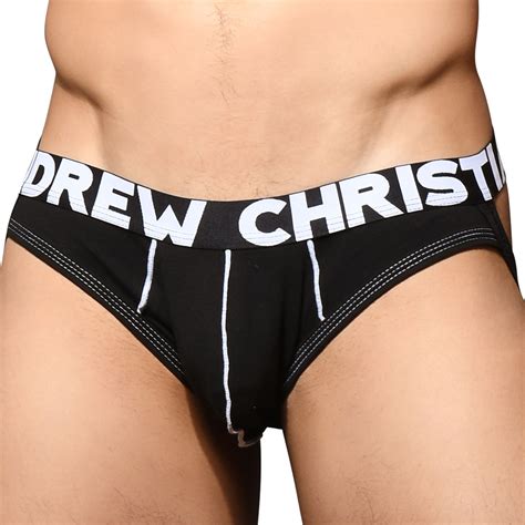 Andrew Christian Jock Strap Tagless Show It Coton Noir Inderwear