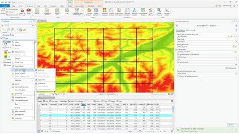 Using Arcgis Pro 2 7 To Update Feature Layer With Raster Statistics Hot Sex Picture