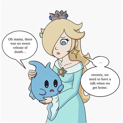 How I Imagine Lumalee Reuniting With Rosalina Would Go The Super