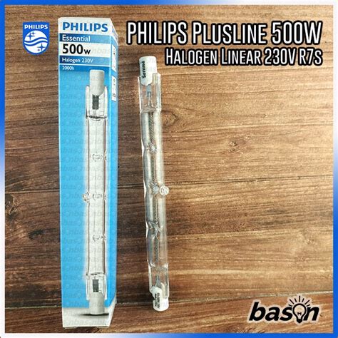 Jual Philips Plusline S W R S V Halogen Linear Lamps Shopee