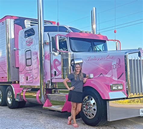 Power Of Pink Eva Knelsen Is Proud To Drive Rolling Tribute To Breast