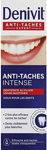 Denivit Dentifrice Au Fluor Anti Taches Intense 50Ml Lot De 4