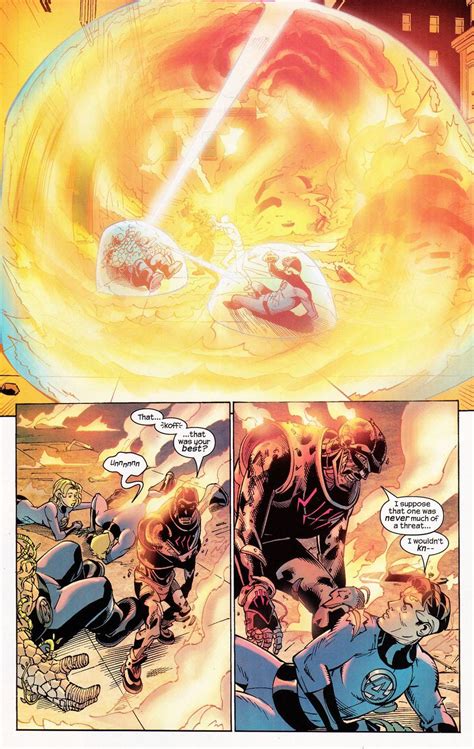 When Human Torch Goes Supernova Is A True Gage Of His Power Human