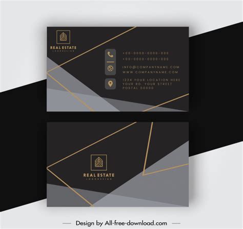 Business Cards Templates Vectors Graphic Art Designs In Editable Ai Eps Svg Format Free And