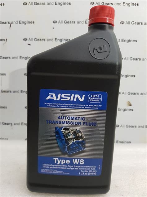 VOLVO XC60 GENUINE AISIN OEM ATF OWS AUTOMATIC TRANSMISSION GEARBOX OIL