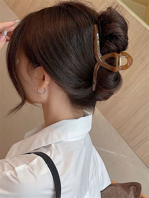 Garras De Cabelo S Lido Minimalista Bun Hairstyles For Long Hair