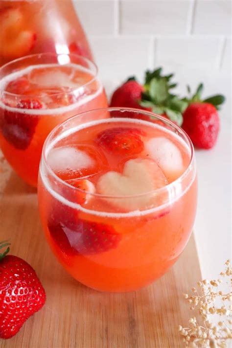 The Best Valentine S Day Punch Recipe Homemade Heather