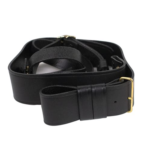 Navy New Navy Cpo Cutlass Black Leather Sword Belt Vanguard Industries