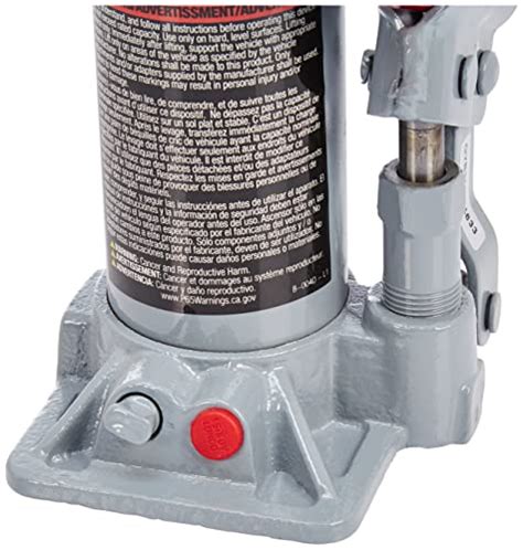 Pro Lift B D Grey Hydraulic Bottle Jack For Truck Ton Capacity