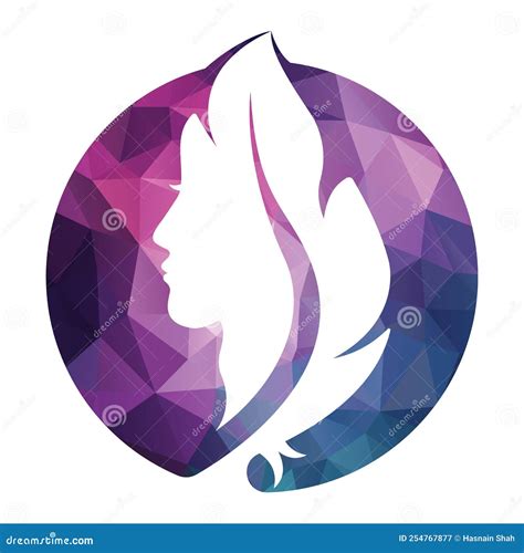 Spa And Salon Logo Template Stock Vector Illustration Of Female