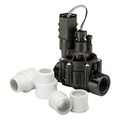 Rain Bird 1 In Plastic Electric Inline Irrigation Valve At