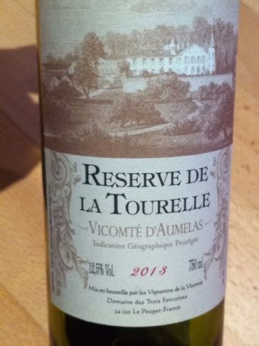 Les Vignerons de la Vicomté Reserve de la Tourelle Vivino US