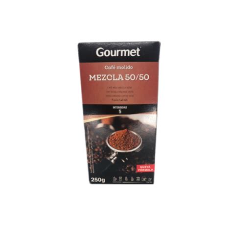 Café molido mezcla 50 50 Gourmet 250 g 8 8 oz Supermarket 23 es