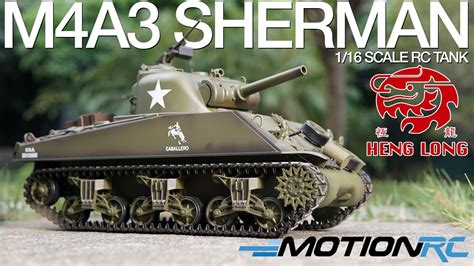 Heng Long M A Sherman Rc Tank Metal Pro Rc Battle Tank