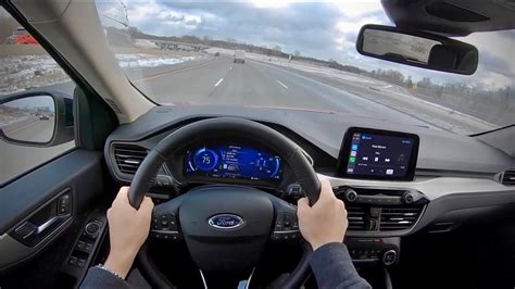 2020 Ford Escape Hybrid SE Sport AWD POV First Driving Impressions