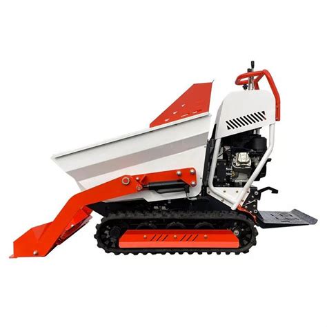 2022 Hot Sale CE Certification Hydraulic All Terrain Track Mini Dumper