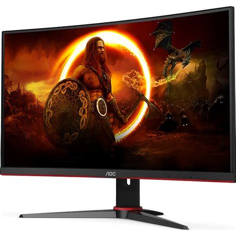 Monitor Gaming Curbat LED VA AOC C27G2AE BK 27 Full HD 165Hz