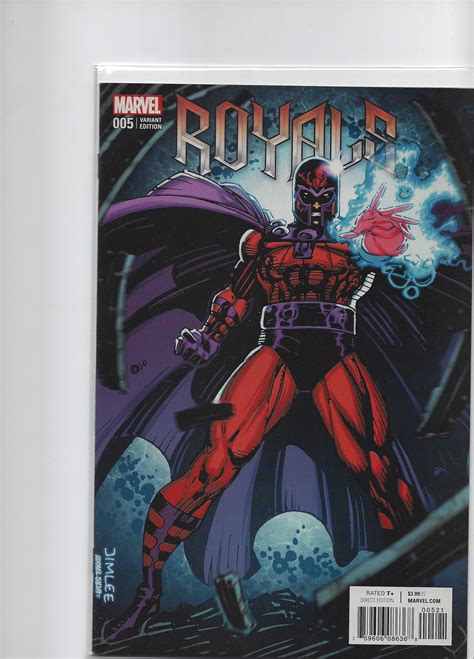 Royals Incentive Jim Lee X Men Trading Card Variant Magneto