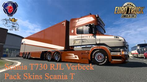 Ets Scania T Rjl Verbeek Trailer Original Scs Custom Pack