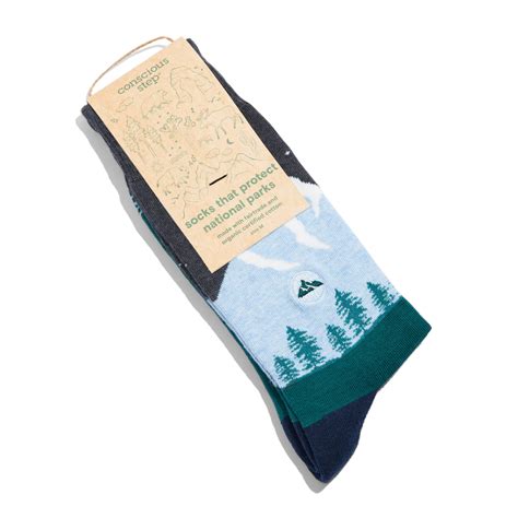 Socks that Protect National Parks - Mountain Time | Conscious Step