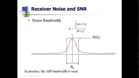 RADAR Engineering 15EC833 Module 2 Topic 2 Receiver Noise And