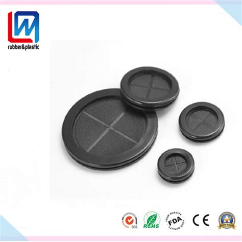 Custom Molded Rubber Parts Rubber Seal Grommet For Machinery Electrical