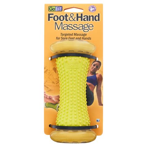 Gofit Foot And Hand Massage Roller Rolling Foot Massager For Deep