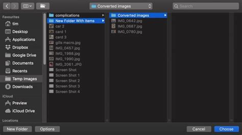 How To Batch Convert Images Using Macos Preview Macrumors