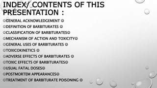 "Barbiturate poisoning" : By rxvichu-alwz4uh! | PPT