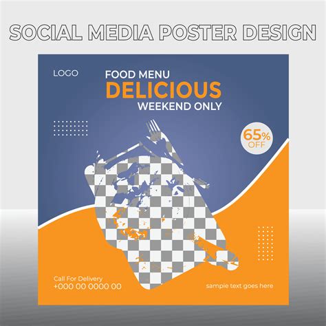 Social Media Poster Design 11993959 Vector Art at Vecteezy