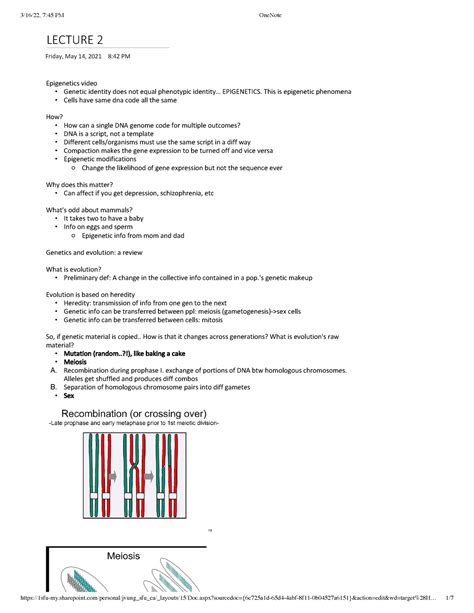 Lec 2 Hsci Lec 2 Lecture 2 Friday May 14 2021 842 Pm Epigenetics