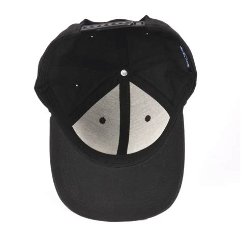 plain logo black baseball hats custom