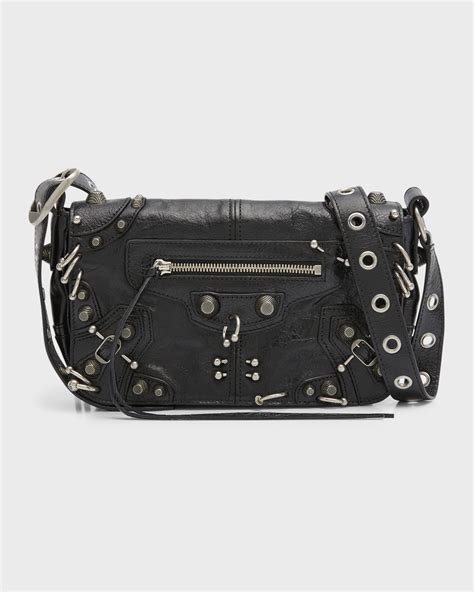 Balenciaga Men S Le Cagole Crossbody Bag Neiman Marcus