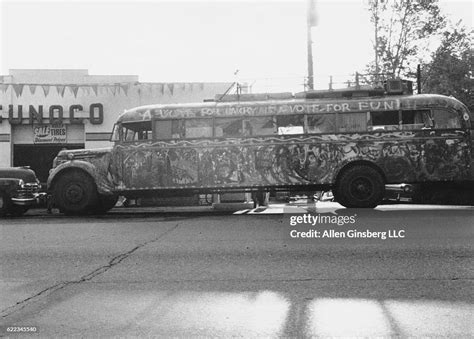 Ken Keseys Bus Further On Trip Upstate New York To Millbrook To