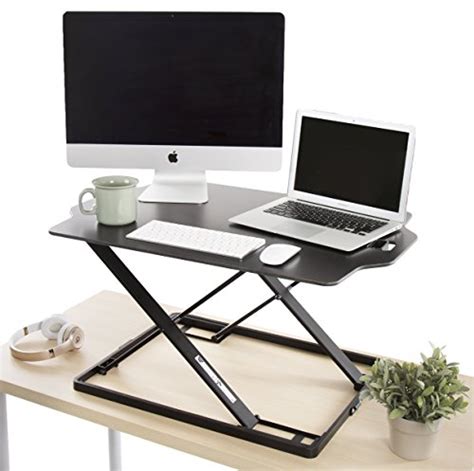 X Elite Pro Glide Standing Desk Instantly Convert Any Surface To A