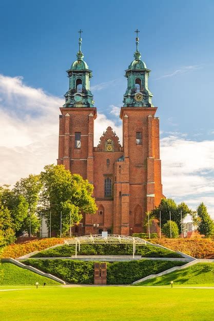 Premium Photo Landscape View Of Royal Gniezno Cathedral Cathedral