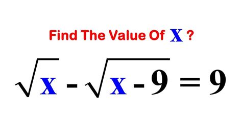 Math Olympiad Problem Nice Algebra Math Simplification Math