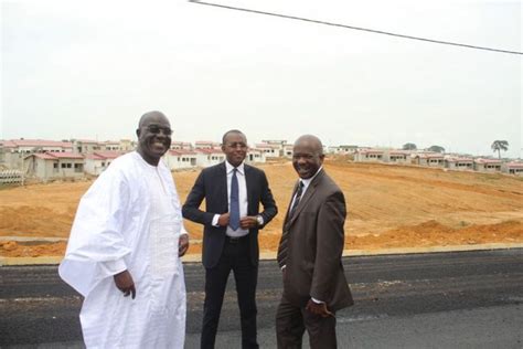 Logements Sociaux Le Ministre De La Construction Visite Les Travaux