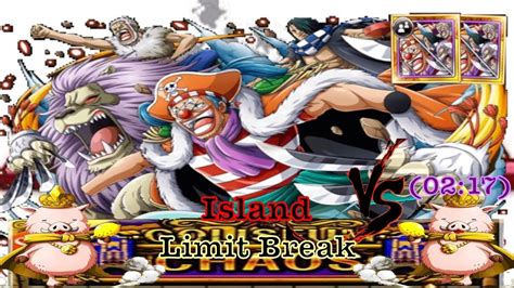 OPTC JPN Double Buggy Pirates Island Limit Break 50 Stamina YouTube