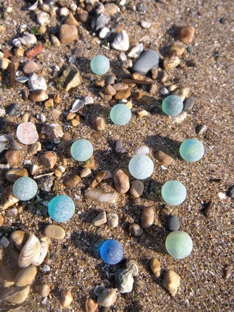 Lake Michigan Beach Glass Marbles Beach Sea Glass Mexico Frosted