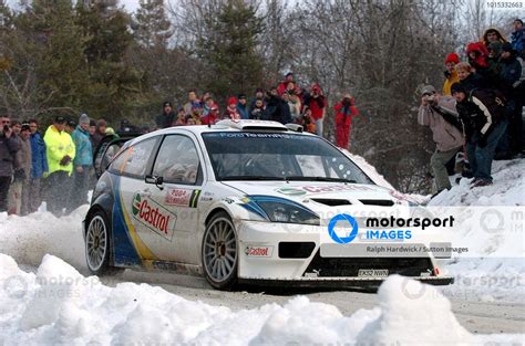 Markko Martin Est Michael Park Gbr Ford Focus Wrc World Rally