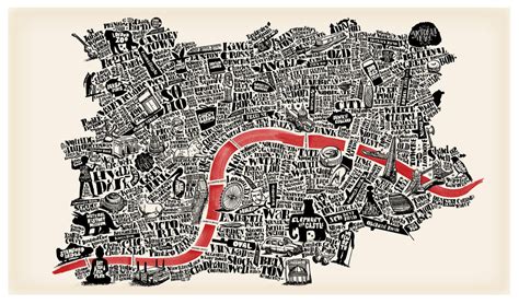 The Best Illustrated Maps Of London Wanderarti