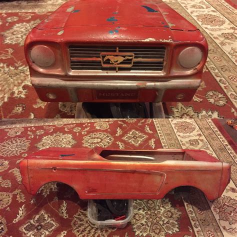 Amf Mustang Pedal Restoration Project Collectors Weekly