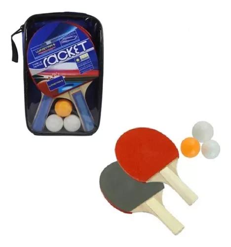 Raqueta De Ping Pong Malla Estuche Pelota Envio Gratis En Venta